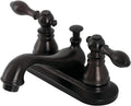 Kingston Brass KB605ACL American Classic 4' Centerset Bathroom Faucet, Oil Rubbed Bronze