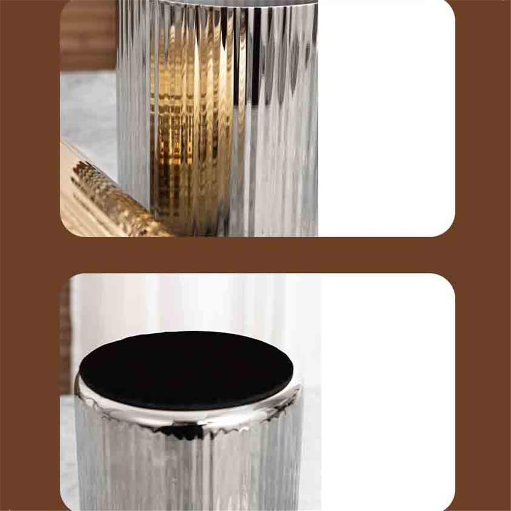 Ice Bucket Thickened Stainless Steel Straight Grain Ice Bucket Double Champagne Bucket Red Wine Chilled Bar Double Insulation Bucket Storage Bucket Wine Chiller