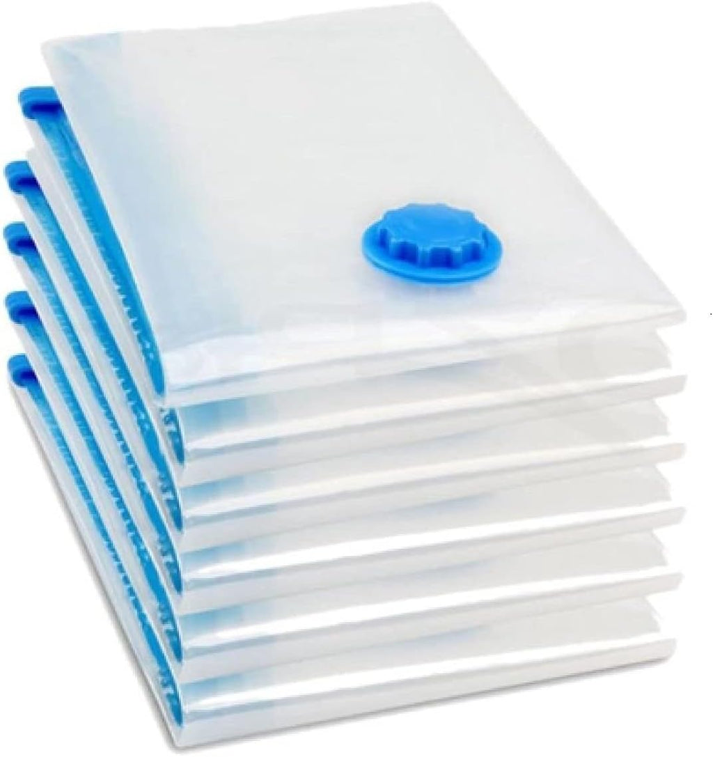 100x Quantity Space Saver Storage Dual Double Zipper Extra Tight Seal Bags for Travel, Suitcase, Moving, and Household use in size 36'x28' / 90cm x 70cm