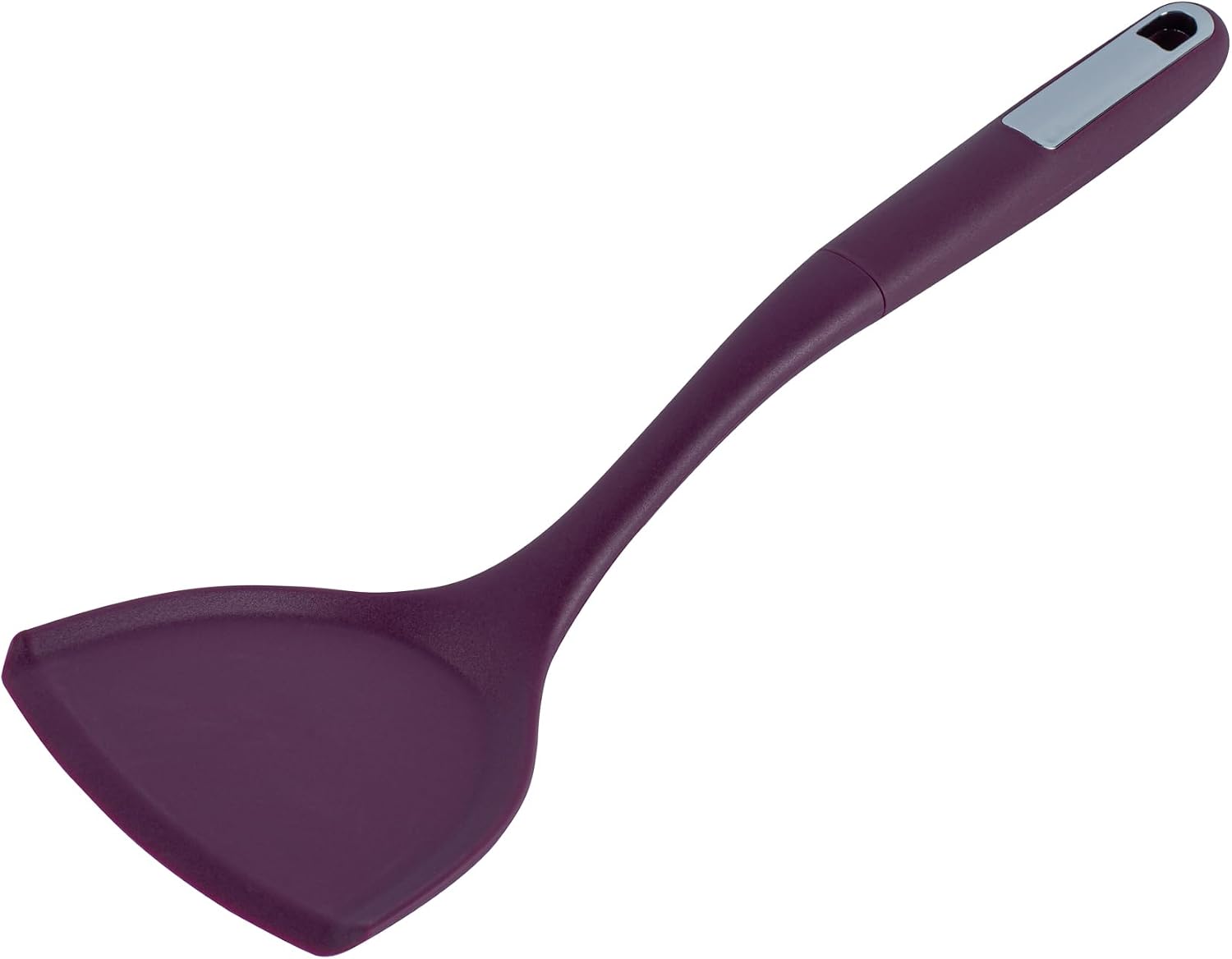 Restaurantware Silicone Utensil Set Pack of 10 Non-Slip Handle 6-Piece Kitchen Tool Set, Heat-Resistant Dishwasher-Friendly Cooking Accessories, Durable Purple Cooking Utensils