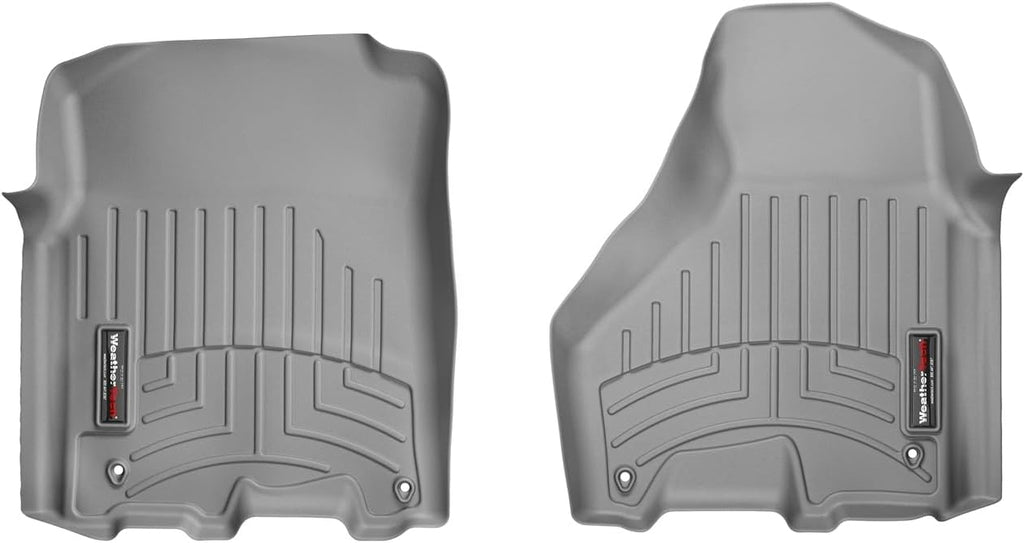 WeatherTech Custom Fit FloorLiners for RAM Ram 1500, Ram 1500, Ram 1500 Classic - 1st Row (464781), Grey