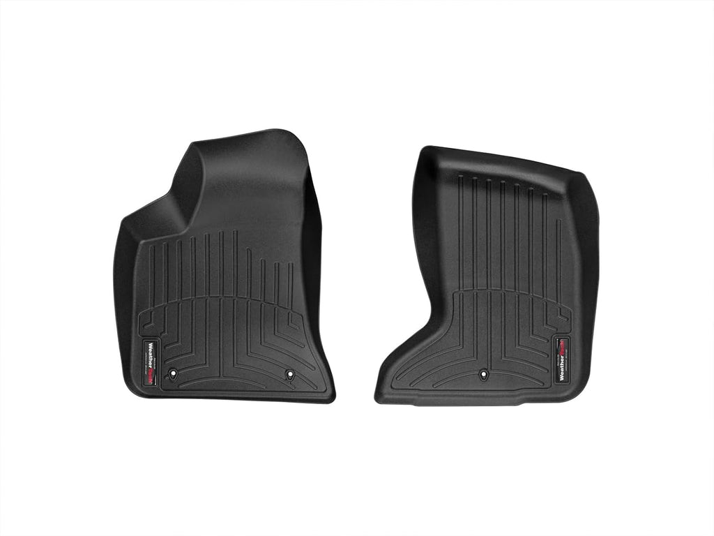 WeatherTech Custom Fit FloorLiners for Chrysler 300, Challenger, Charger - 1st Row (444251), Black
