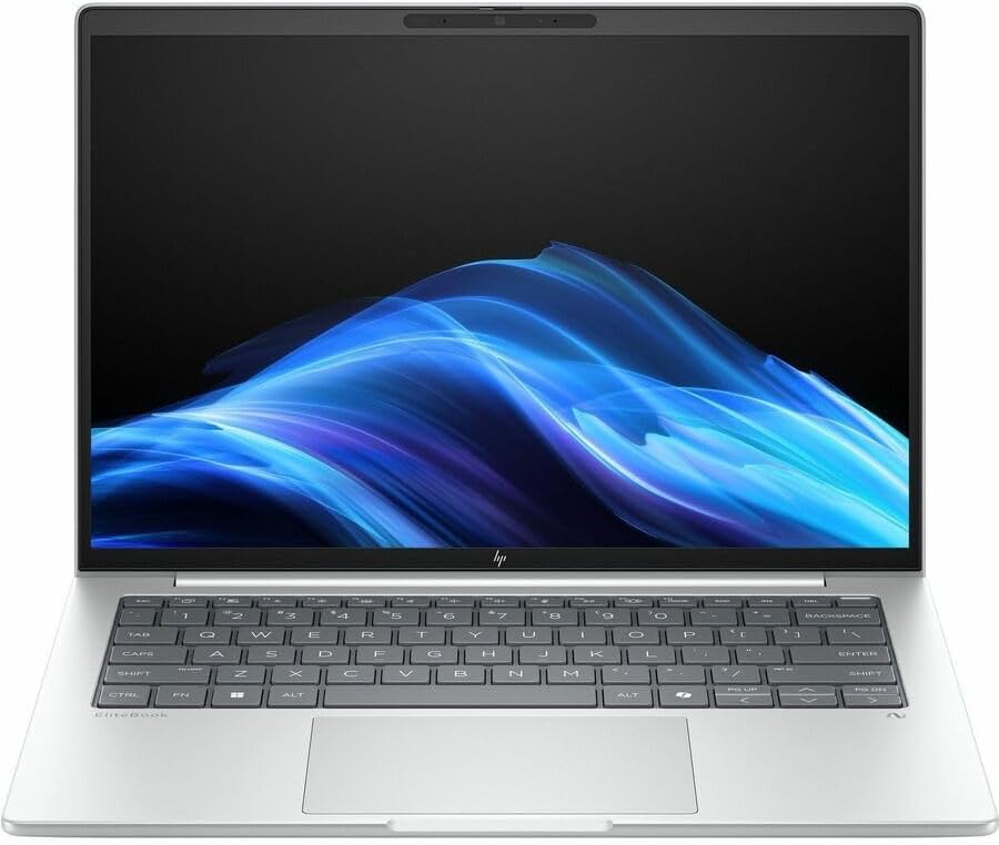 HP EliteBook 8 G1i 16' Touchscreen Notebook - WUXGA - 60 Hz - Intel Core Ultra 7 258V - 32 GB - 1 TB SSD - English Keyboard - Glacier Silver Aluminum - Intel Chip - 1920 x 1200 - Windows 11 Pro - Arc