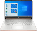 HP Laptop 14-dq0012ds 14' Intel Celeron N4020 4 GB Memory; 64 GB eMMC Storage Windows 11 S Pale Rose Gold (Renewed)