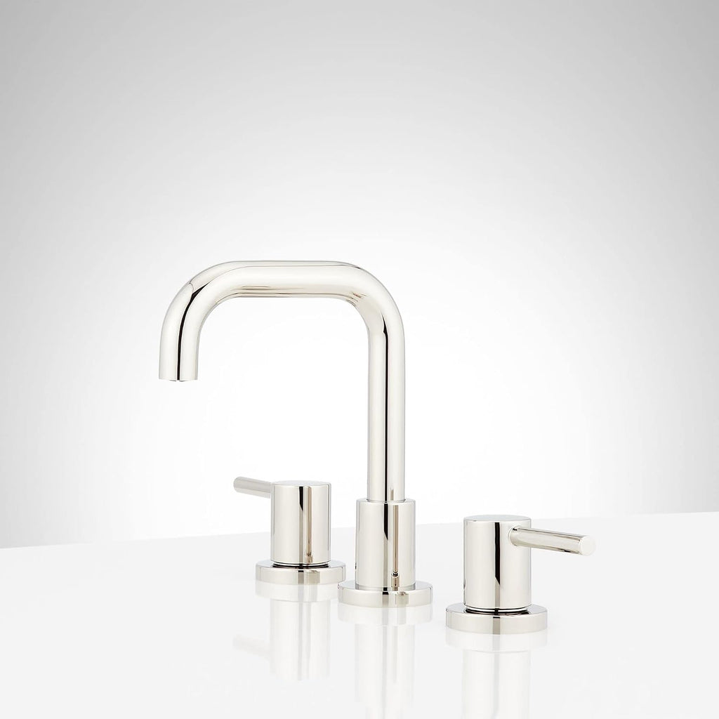 Signature Hardware 483889 Lexia 1.2 GPM Widespread Bathroom Faucet with Pop-Up Drain Assembly