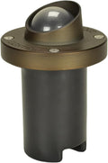 SPW Unique Lighting Systems Novas-NL Knights Series Nova Brass Well Light Fixture w/Shroud (No MR16 LED Bulb)