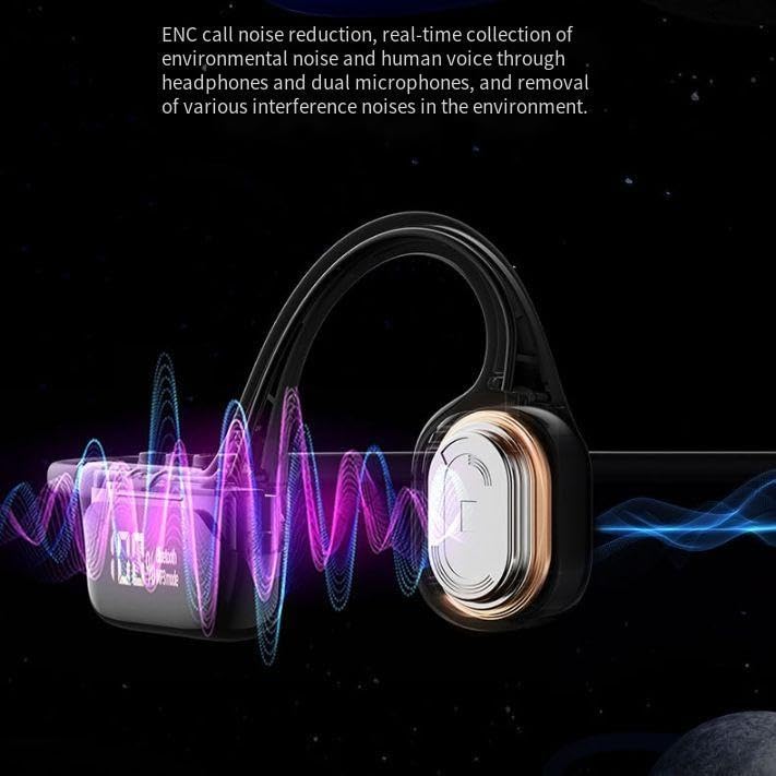 Bone Conduction Headphones Swimming Open Ear Headphones Bluetooth 5.4 Air Conduction Ear Buds IPX8 Waterproof Wireless Earphones Built-In Mp3 Player 32GB Memory 10Hrs Playtime Sport Earbuds,Grey