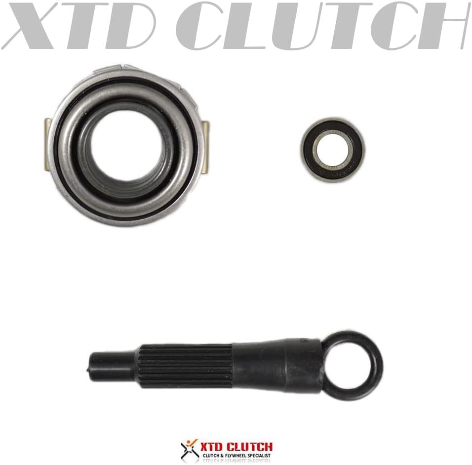 XTD Stage 3 Ceramic Clutch Kit Compatible With 1990-1995 Toyota Starlet 1.3i GT Turbo EP82 / 1996-1999 Starlet 1.3i Glanza V EP91 1.3L Turbo 4E-FTE