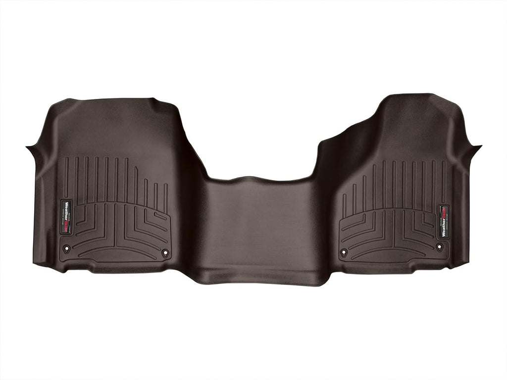 Weathertech Custom Fit FloorLiners for Dodge Ram Truck 1500 Classic, Ram 1500 Classic, Ram 1500-1st Row - Over The Hump (474641), Cocoa