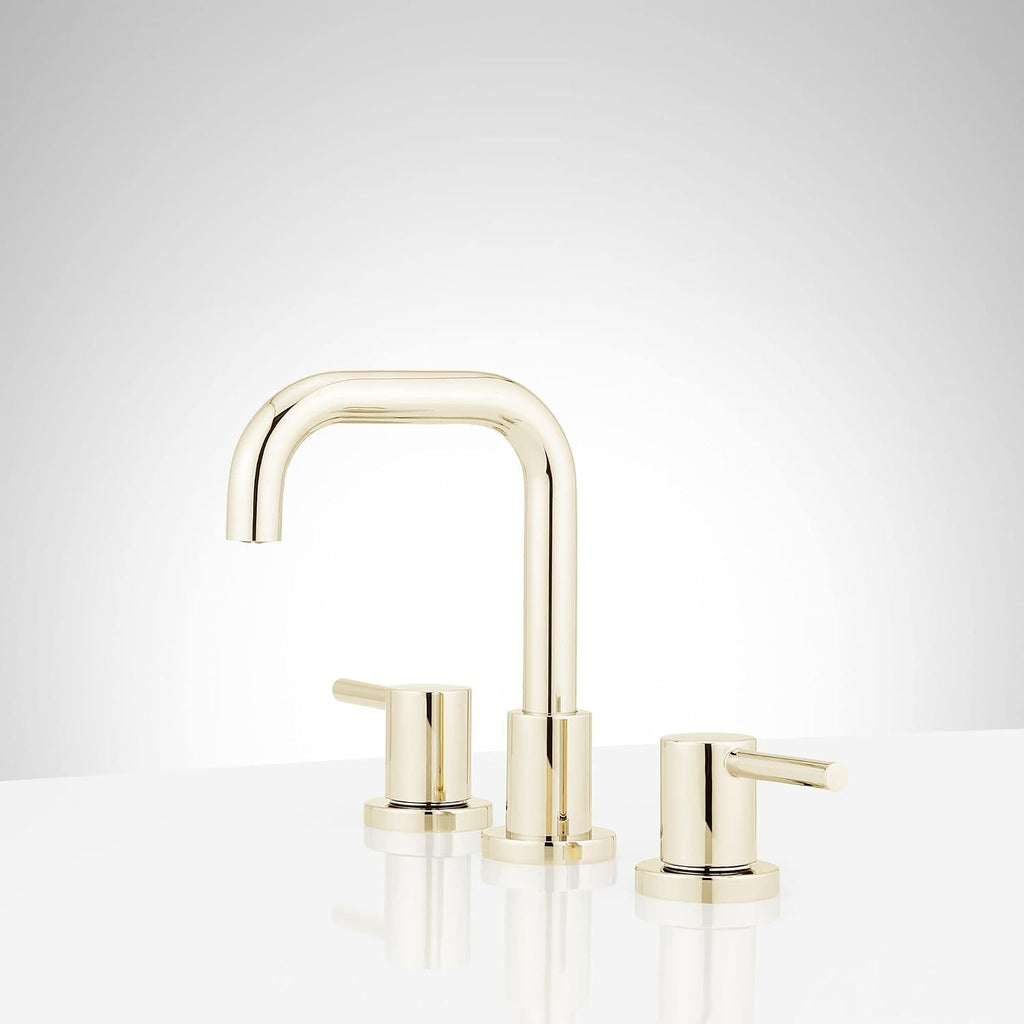 Signature Hardware 483889 Lexia 1.2 GPM Widespread Bathroom Faucet with Pop-Up Drain Assembly