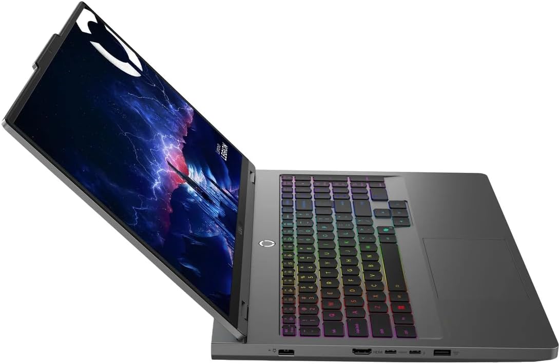 Lenovo Legion 5i, AI Gaming Laptop, Intel Ultra 9 275HX, 16' WQXGA (2560x1600)，240Hz,500 nits, 64GB DDR5, 2TB SSD, NVIDIA RTX 5060, 5MP Camera,Backlit Keyboard, Wi-Fi 7, Win 11 Pro -Gray