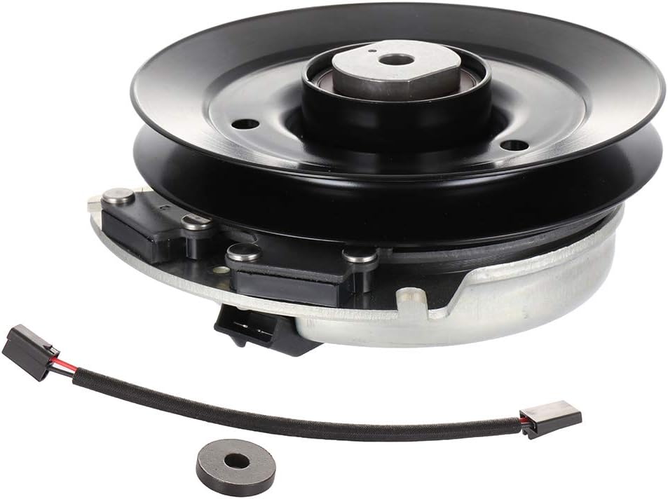 109-7665 cciyu PTO Clutch Lawn Mower Electric Power Take Off Clutch Assembly fit for Exmark: 103-3132, 103-3246, 103-4000, 103-4057, 109-7665, 109-7673, 116-1611 / for Toro: 103-6579, 116-1611