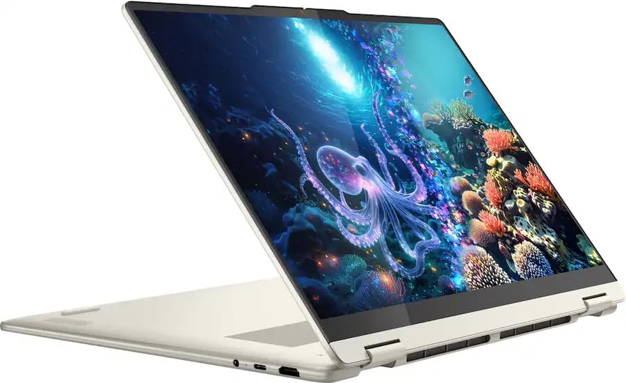 Lenovo Yoga 7 2-in-1 Copilot+ PC 16' Full HD LCD Touchscreen Laptop|AMD Ryzen AI 7 350|AMD Radeon Graphics|Fingerprint|Backlit| 16GB RAM DDR5 | 1024GB SSD | Windows 11 Pro |