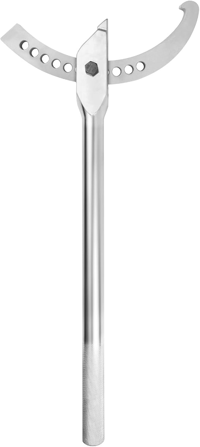 7309 Heavy-Duty Adjustable Hook Spanner Wrench Compatible with OTC, 7309 spanner wrench Hook Spanner for Automotive Wheel Bearing Service, Meets OEM Specifications