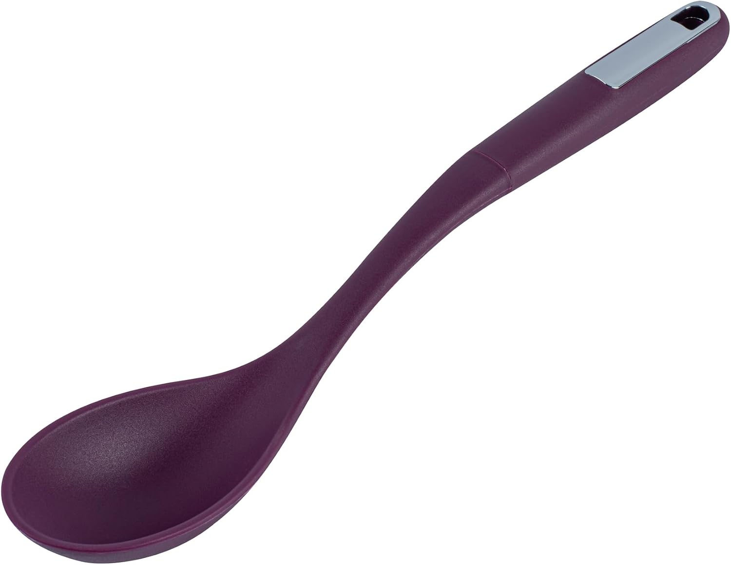 Restaurantware Silicone Utensil Set Pack of 10 Non-Slip Handle 6-Piece Kitchen Tool Set, Heat-Resistant Dishwasher-Friendly Cooking Accessories, Durable Purple Cooking Utensils