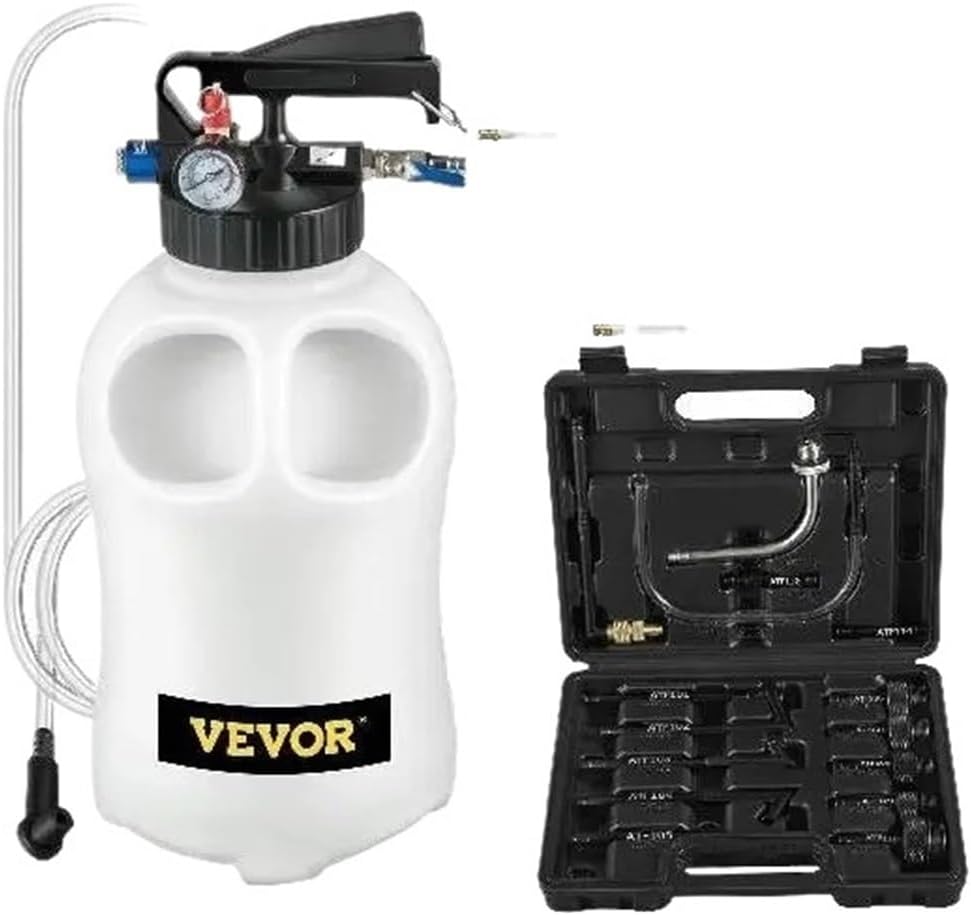 Compatible With VEVOR Transmission Fluid Pump 2 Way Manual ATF Refill System Dispenser, Oil And Liquid Extractor 10 Liter Large Capacity,