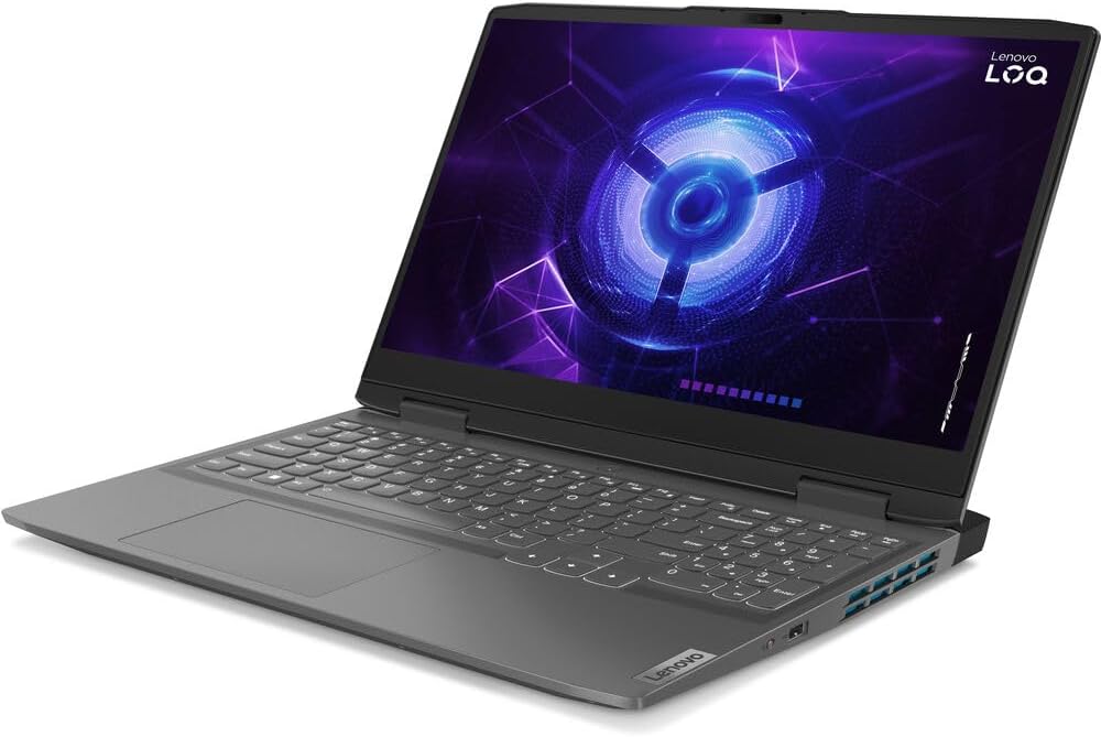 Lenovo LOQ Gaming Laptop 2025 15.6' FHD 1920 x 1080 IPS 144hz AMD Ryzen 7 7435HS NVIDIA GeForce RTX 4050 6GB GDDR6 48GB DDR5 2TB SSD Backlit Keyboard Wi-Fi 6 Bluetooth 5.2 Windows 10 Home Gray