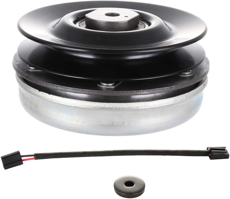 ECCPP Electric PTO Clutch Assembly Design Replacement 5218-73 Lawn Mower Clutches Parts fit for Warner: 5218-73 /Xtreme: X0314 / Exmark: 103-0281, 103-1364 / Toro: 103-0281, Toro 103-1364