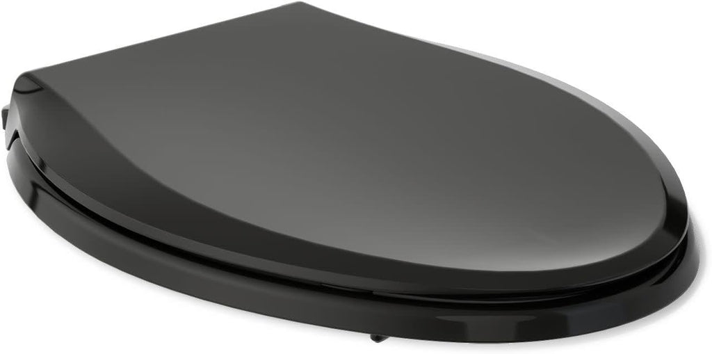 KOHLER CACHET® Nightlight Soft Close Toilet Seat Elongated, ReadyLatch®, Grip-Tight Hardware, Black