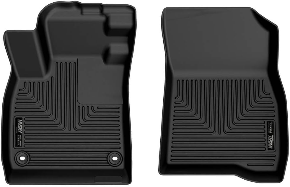 Husky Liners X-act Contour Floor Mats | Fits 2024-2026 Honda Accord | Front Row, 2-pc Black - 50901