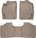 WeatherTech Custom Fit FloorLiners for Lexus ES - 1st & 2nd Row (45476-1-3), Tan