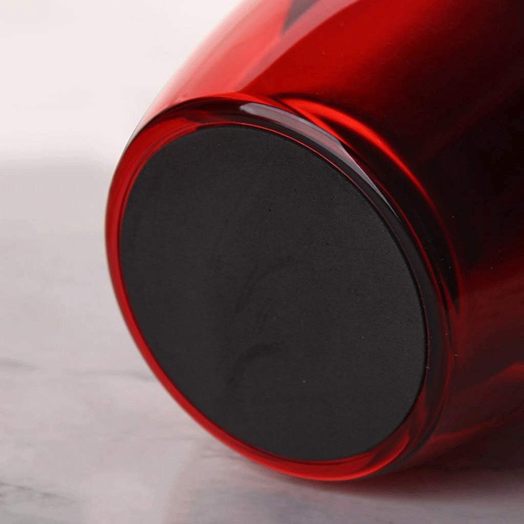 ice bucket, Ice Bucket Glass Ice Orange Tea Beverage Bottle Iced Milk Tea Ice Bucket Ice Coffee Cup Bottle Red Ice Bucket Bar Supplies