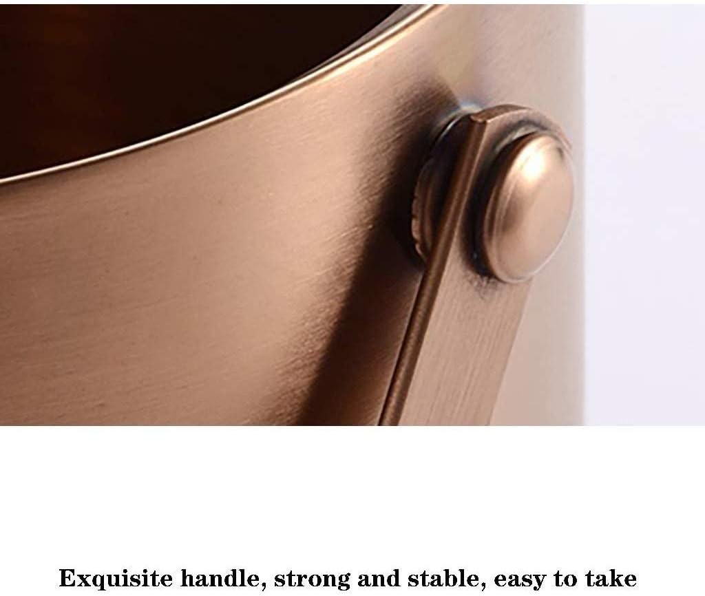 Double Stainless Steel with Ice Bucket,Lid Insulation Rose d Red Wine Beer Champagne Barrel