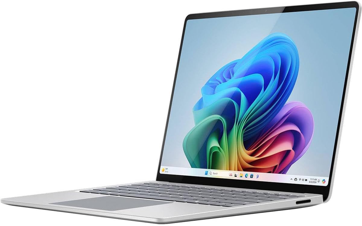 Microsoft Surface Laptop for Business (2025) Windows 11 Pro Copilot+ PC, 13.8' Intel Core Ultra 7 (Series 2), 32 GB RAM, 512 GB SSD Storage, Platinum