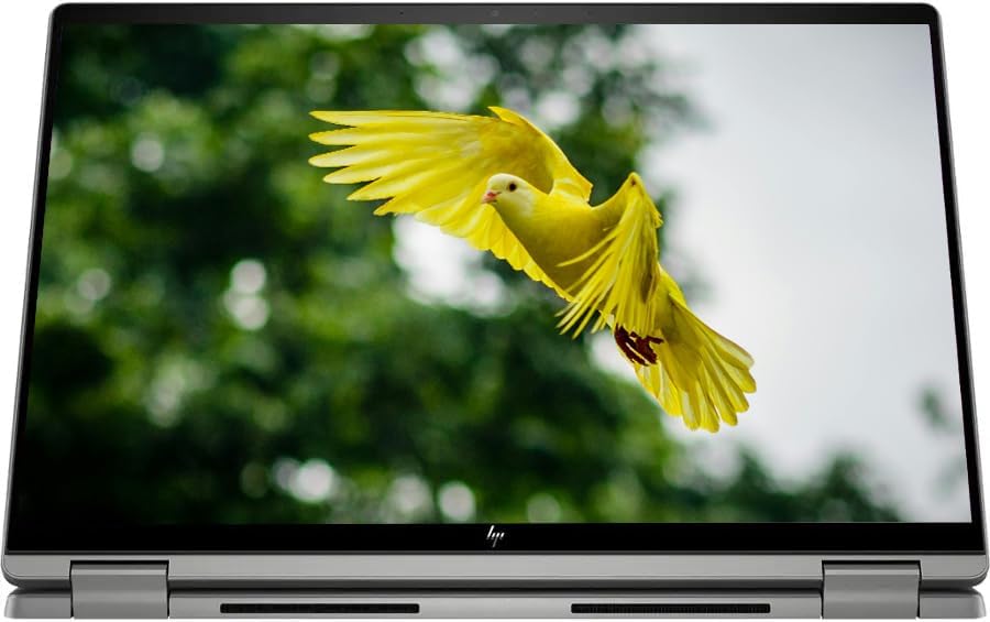 HP 2025 X360 Chromebook with Google AI, 14' WUXGA IPS Touchscreen, Intel 12th Gen i3 Processor Up to 4.40GHz, 8GB RAM, 256GB SSD, Backlit Keyboard, 6th Gen WiFi, Chrome OS, Pastel Grey (Renewed)