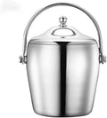 Ice Bucket Insulated Ice Bucket ble Stainless Steel Ice Bucket Freezer Ice Bucket with Lid for Parties Barbecues and Buffets