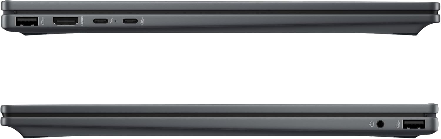 HP OmniBook X Flip Next Gen AI 16 Laptop, Intel Ultra 9-288V, 32 GB LPDDR5x RAM, 2 TB SSD PCIe, 16' 3K (2880x1800) Touchscreen, Intel Arc 140V, Backlit Keyboard, W11 Home, Eclipse Gray+Traix Mousepad