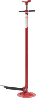 SUNEX TOOLS 6810A, Underhoist Support Stand with Foot Pedal, ¾ Ton Capacity, Large Base, Bearing Mounted Spin Handle, Height Adjustment Under Load, Lightweight, Supports Vehicle Components Only