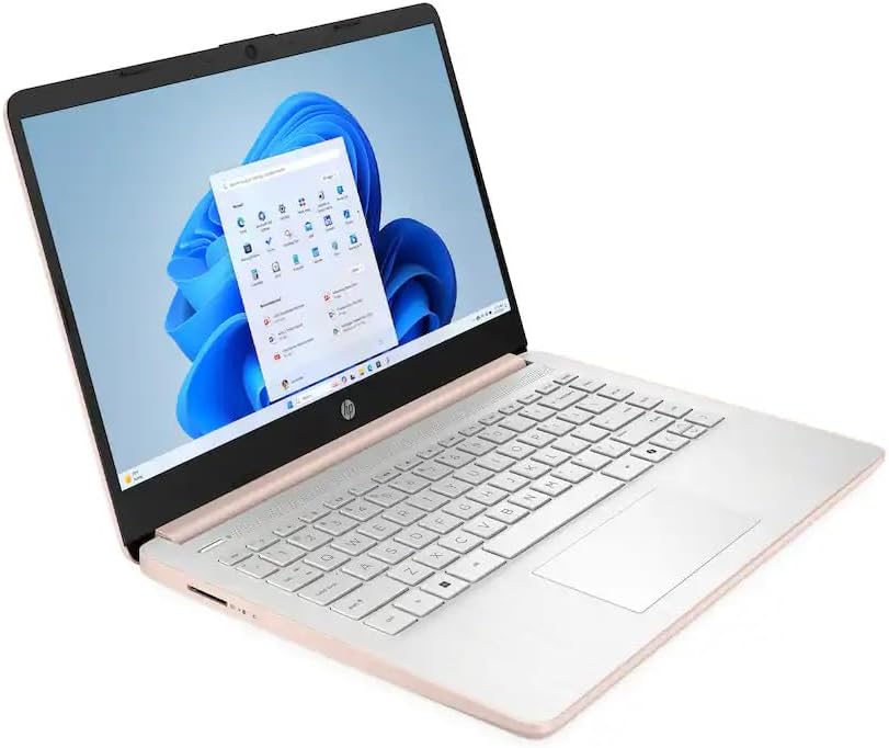 HP 2025 14-DQ3015DX 14' WXGA HD Laptop 2-Core Intel Celeron N4500 UHD Graphics 16GB DDR4 64GB eMMC+1TB NVMe SSD USB-C w/DP WiFi AX BT Webcam HDMI1.4 Windows 11 Home w/RE USB