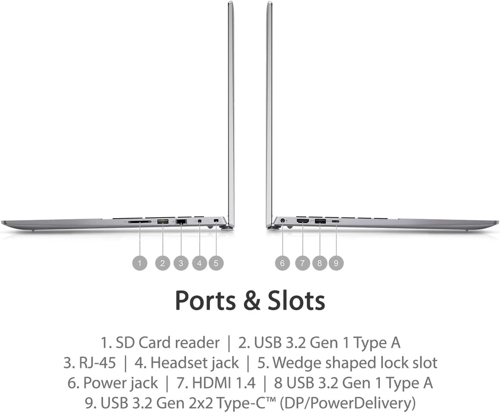 DELL Vostro 5620 Business Laptop, 16' FHD Display, 12th Gen Intel Core i7-1260P, 32GB RAM, 1TB SSD, FHD Webcam, HDMI, Backlit Keyboard, Fingerprint Reader, Wi-Fi 6, Windows 11 Pro, Silver