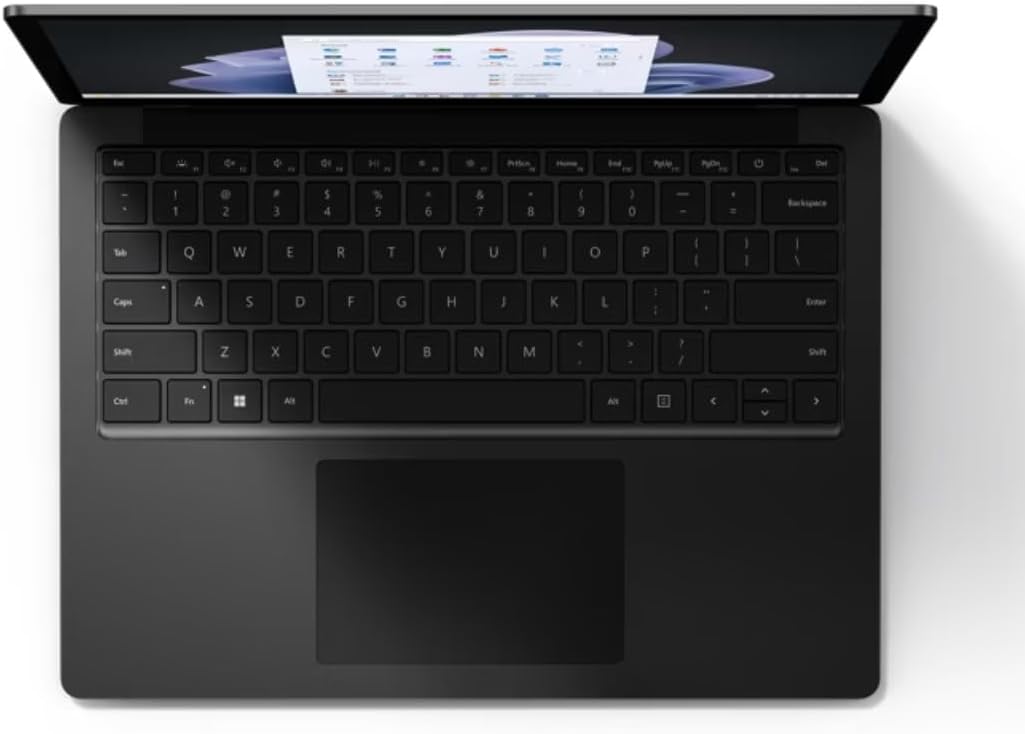 Microsoft Surface Laptop 5 15' Touchscreen Notebook - 2496 x 1664 - Intel Core i7 12th Gen i7-1265U - Intel Evo Platform - 32 GB Total RAM - 1 TB SSD - Matte Black