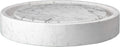 Eden Bath Round Infinity Pool Vessel Sink, Polished Carrara Marble - Stylish Bathroom Sink