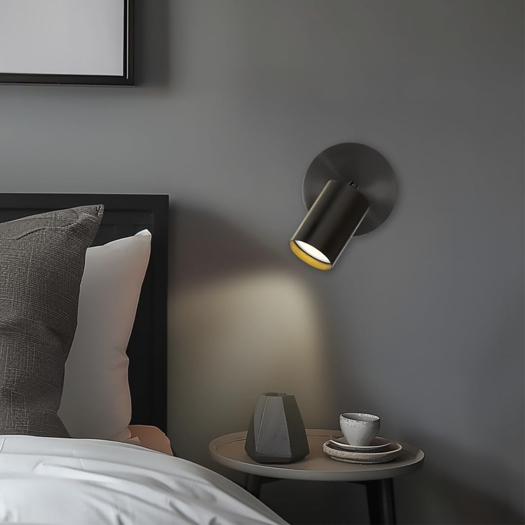 MOD LIGHTING Harris | Modern Track Lights LED, Indoor Ceiling Light Fixture for Dining Room, Kitchen Island Ceiling Lights, Solid Brass Light Fixture (Matte Black | Warm White | 1-Light)