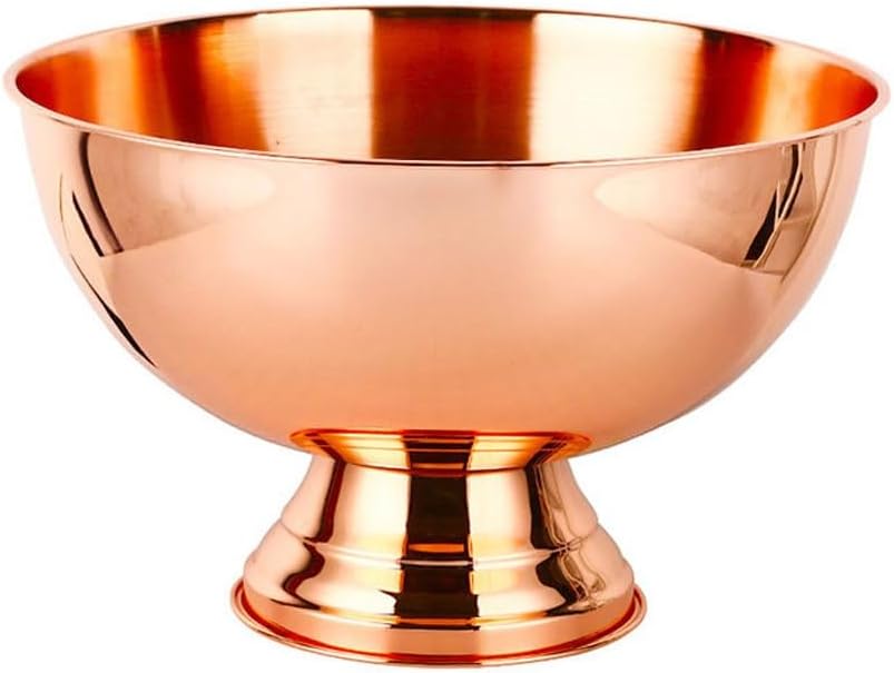Ice Bucket Ice Bucket for Freezer Metal Champagne Basin Ice Bucket Bar Ice Grains Chilled Ktv Bar Beer Red Wine Foreign Wine Ice Bucket Ice Buckets Party Cooler Drink Cooler(C)