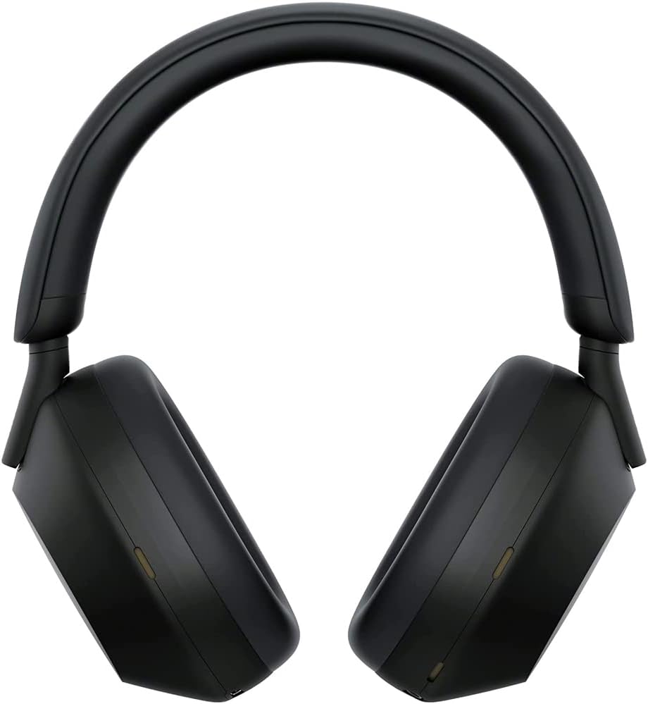 Sony WH1000XM5/B Wireless Industry Leading Noise Canceling Headphones, Black Bundle with Premium 2 YR CPS Enhanced Protection Pack, Deco Gear Headphone Case and Audio Entertainment Essentials Bundle