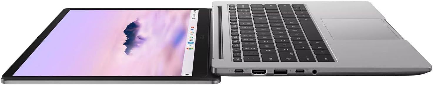 ASUS Chromebook Plus CX 14' Touchscreen Laptop, Intel Core 3 Processor, FHD 1920x1080, 8GB RAM, 256GB Storage, Chrome OS, CX1405CTA-IS386PT