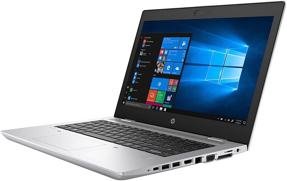HP Probook 640 G5 14' FHD Notebook - Core i5-8365U - 16 GB RAM - 512 GB SSD - Natural Silver - Windows 10 Pro 64-bit - (Renewed)