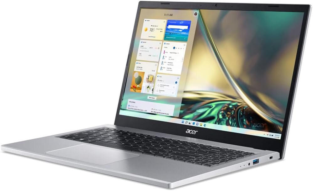 acer 2025 Aspire 3 15.6' FHD IPS Touchscreen Laptop 4-Core AMD Ryzen 5 7520U AMD Radeon Graphics 16GB LPDDR5 2TB NVMe SSD USB-C w/DP WiFi AX BT Webcam HDMI2.1 Backlit KB Windows 11 Home w/RE USB