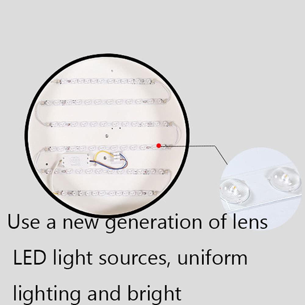 Bathroom Black Flush Ceiling Lights Minimalist Chandeliers Ceiling Light Wrought Iron Creative Circle Ceiling Lamp Slim Flat Ceiling Lights Fixture for Closets Bedroom Stairwells Porch