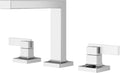 Pfister, LG49-VRV2C, Verve 1.2 GPM Widespread Bathroom Faucet with Pop-Up Drain Assembly and Push & Seal and UltraSeal Technologies - Less Handles, Polished Chrome