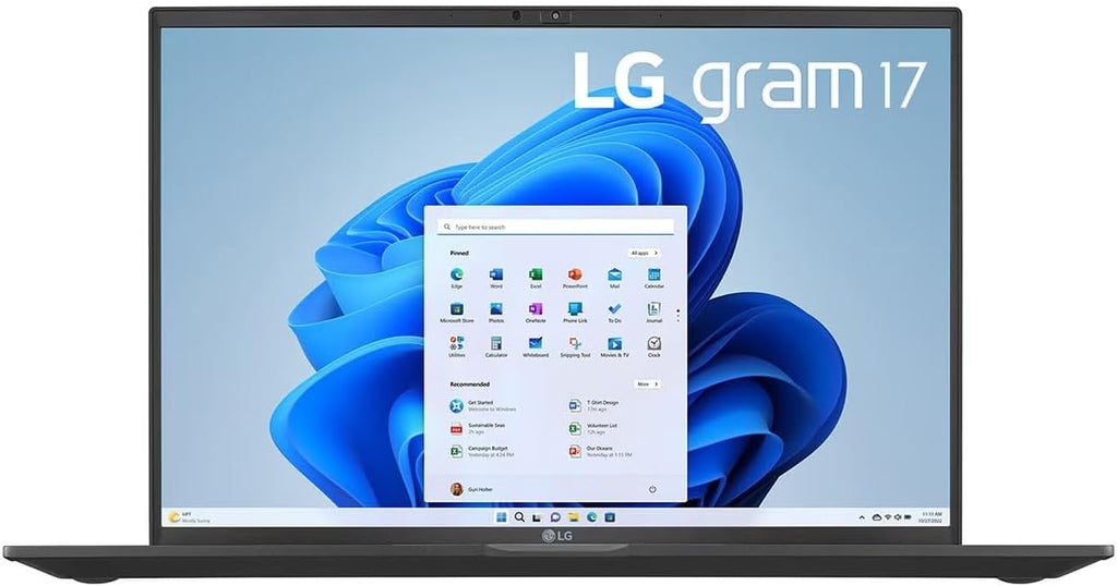 LG 2025 Gram 17Z90TL-H Business Laptop - 17' 2560x1600 Touchscreen - 8-Core Intel Ultra 7 258V - 32GB DDR5 RAM 4TB SSD - Intel Arc Graphics 140V - Thunderbolt 4 - Wi-Fi 7 - Fingerprint -W10H - Black