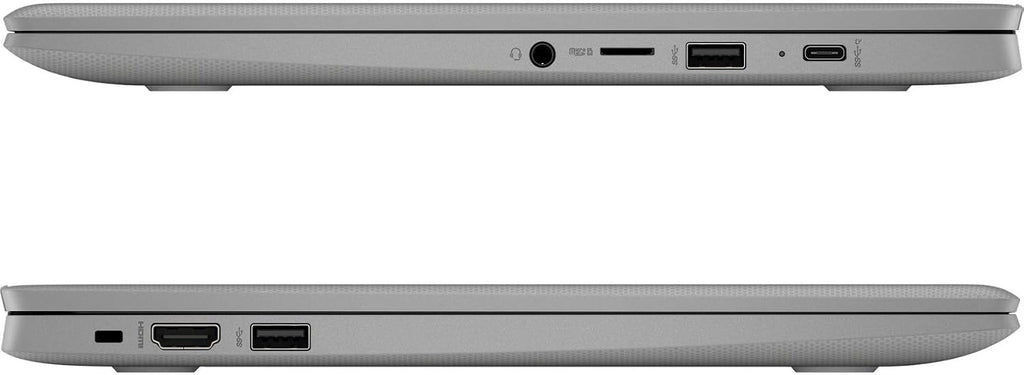 HP HD 14' Chromebook Laptop for Student and Business, Intel Celeron Processor N4120, 4GB RAM 128GB Storage(64GB eMMC + 5ave 64GB Flash Memory), Wi-Fi, Bluetooth, HDMI, Chrome Os, Modern Gray
