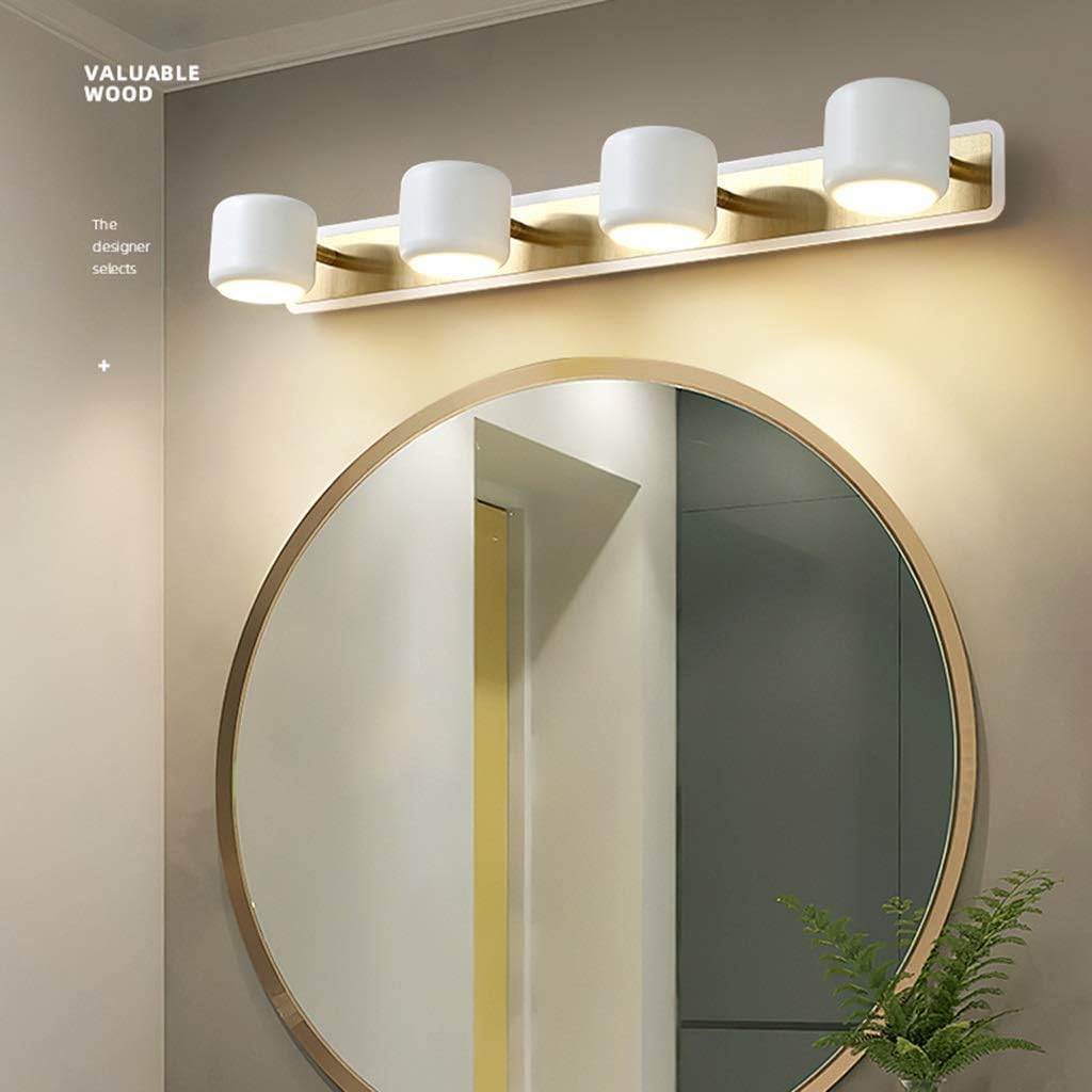 Mirror Lamp LED Modern - Mirror Light，Adjustable Angle Wrought Iron Acrylic，Bathroom Dressing Table Wash Basin,Chandeliers Light Fixture