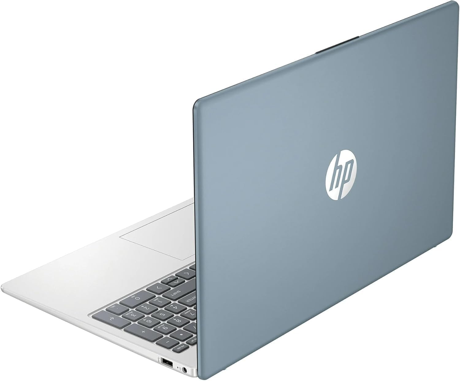 HP New 15.6' FHD Touchscreen Laptop 2025/2026 Model, Powerful 13th-Gen Intel Core i3 CPU (8-Core), 16GB RAM, 256GB SSD, USB-C, HDMI, Windows 11, Microsoft Office, Moonlight Blue, w/WOWPC USB