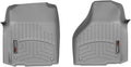 WeatherTech Custom Fit FloorLiners for Ram Truck 1500, Ram Truck 2500/3500, Ram 1500-1st Row (464651), Grey