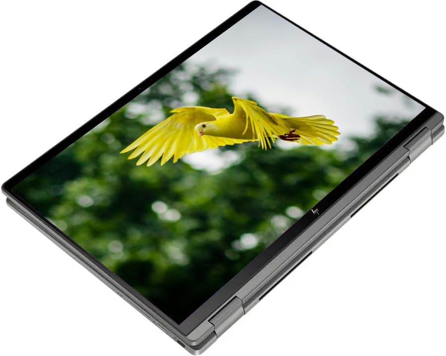 HP 2025 X360 Chromebook with Google AI, 14' WUXGA IPS Touchscreen, Intel 12th Gen i3 Processor Up to 4.40GHz, 8GB RAM, 256GB SSD, Backlit Keyboard, 6th Gen WiFi, Chrome OS, Pastel Grey (Renewed)